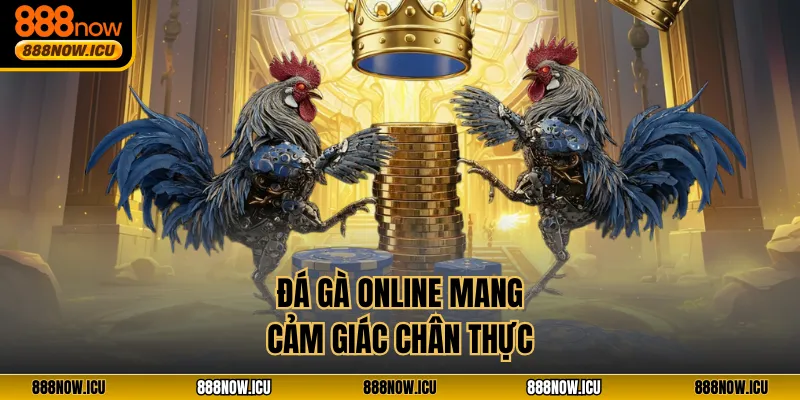 Đá gà online mang cảm giác chân thực