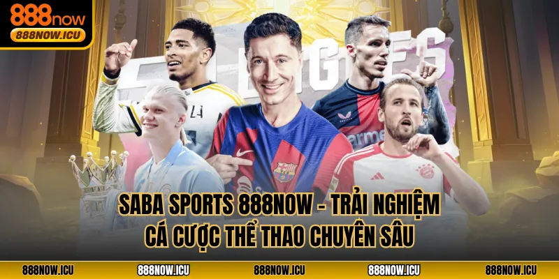 Saba Sports 888NOW - Trải Nghiệm Cá Cược Thể Thao Chuyên Sâu