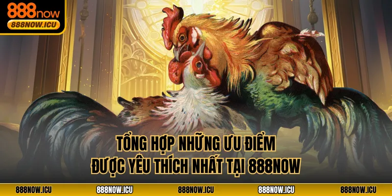 Tổng hợp những ưu điểm được yêu thích nhất tại 888NOW